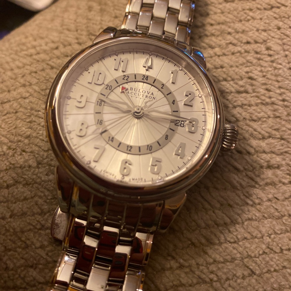 Rare Bulova Accutron Gemini C899266 automatic GMT